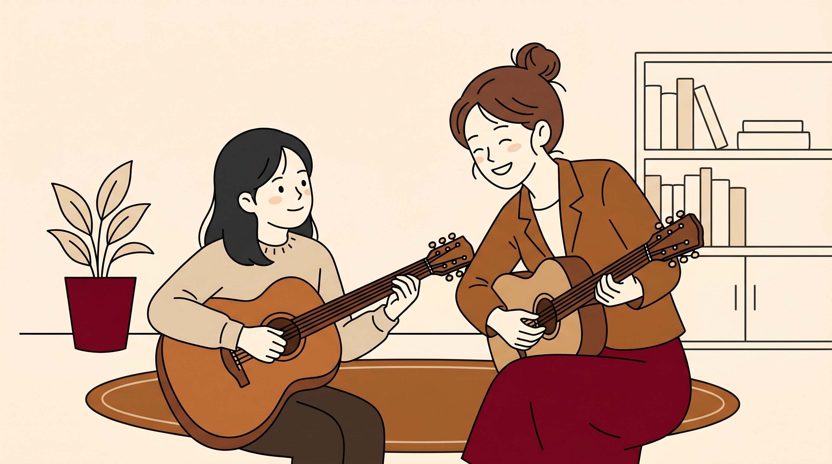 ギター教室の先生って怖い？音大出身の講師が正直に答えます